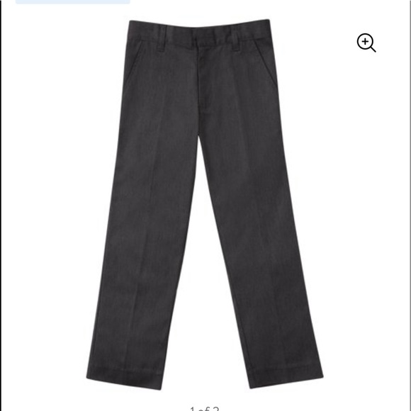 NWT Classroom Uniforms Gray Boys Husky pant - Picture 1 of 7